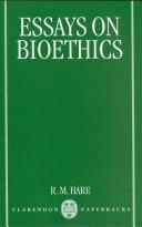 Cover of: Essays on bioethics