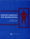 Cover of: Exercise handouts for rehabilitation