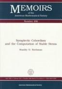Cover of: Symplectic cobordism and the computation of stable stems