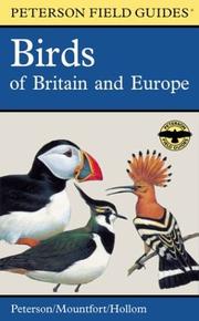 Cover of: A Field Guide to the Birds of Britain and Europe