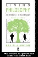 Cover of: Living philosophy by Ray Billington