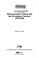 Cover of: Macroeconomic analysis and the developing countries 1970-1990