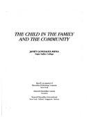 Cover of: The child in the family and the community