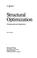 Cover of: Structural optimization