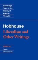 Cover of: Liberalism and other writings