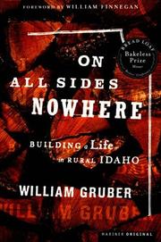 Cover of: On all sides nowhere by William Gruber