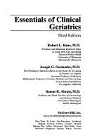 Cover of: Essentials of clinical geriatrics by Kane, Robert L.