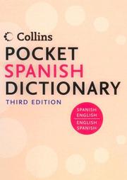 Cover of: Collins Pocket Spanish Dictionary, 5e (Collins Pocket Guides)