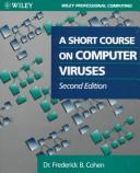 Cover of: A short course on computer viruses