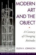 Cover of: Modern art and the object by Ellen H. Johnson