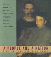 Cover of: A people and a nation: a history of the United States
