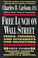 Cover of: Free lunch on Wall Street