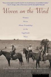 Cover of: Woven on the Wind: Women Write about Friendship in the Sagebrush West