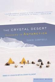 Cover of: The Crystal Desert by David G. Campbell