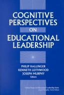 Cover of: Cognitive perspectives on educational leadership