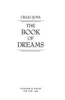 Cover of: The book of dreams