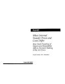 Cover of: When internal transfer prices and costs differ: how stock funding of depot-level reparables affects decision making in the Air Force