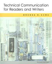 Cover of: Technical communication for readers and writers
