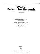 Cover of: West's federal tax research