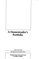 Cover of: A homesteader's portfolio