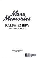 Cover of: More memories