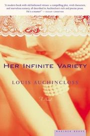 Cover of Her infinite variety