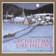 Cover of: A Christmas like Helen's by Natalie Kinsey-Warnock