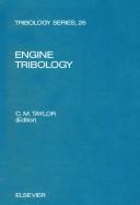 Cover of: Engine tribology
