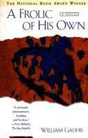 Cover of: A frolic of his own: a novel