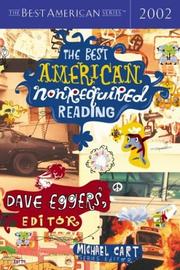 Cover of: The Best American Nonrequired Reading 2002 (The Best American Series) by 