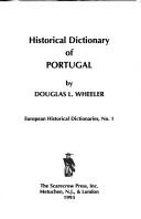 Cover of: Historical dictionary of Portugal