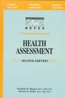 Health assessment by Elizabeth D. Metzgar