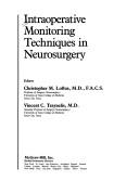 Cover of: Intraoperative monitoring techniques in neurosurgery