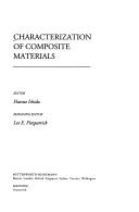 Cover of: Characterization of composite materials