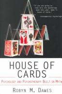 Cover of: House of cards by Robyn M. Dawes