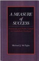 Cover of: A measure of success by Michael J. McTighe