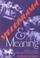 Cover of: Melodrama and meaning