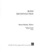 Cover of: Blind deconvolution by Simon Haykin, editor.