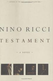 Cover of: Testament by Nino Ricci, Nino Ricci