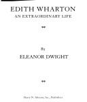 Cover of: Edith Wharton: an extraordinary life