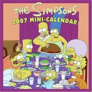 Cover of: The Simpsons 2007 Mini-Calendar
