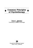 Cover of: Common principles of psychotherapy