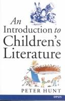 Cover of: An introduction to children's literature by Hunt, Peter