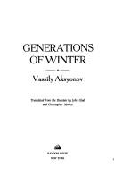 Cover of: Generations of winter