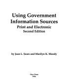 Using government information sources by Jean L. Sears