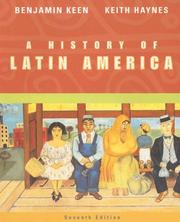 Cover of: A history of Latin America by Benjamin Keen