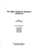 Cover of: The Object database standard, ODMG-93 | 