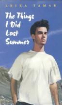 Cover of: The things I did last summer