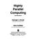 Cover of: Highly parallel computing