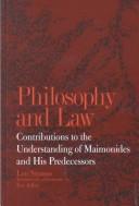 Cover of: Philosophy and law by Leo Strauss